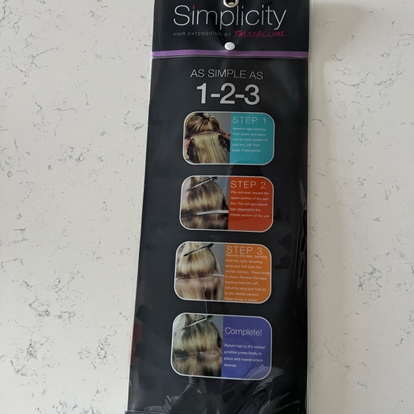 Seamless tape extensions # 14  New  , 16 inches - Picture 5 of 8